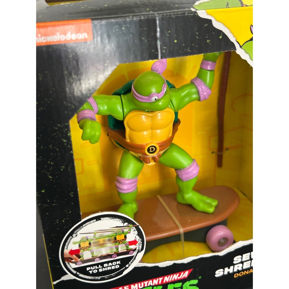 Action Figure Green Teenage Mutant Ninja Turtles Sewer Shredders Donatello TMNT